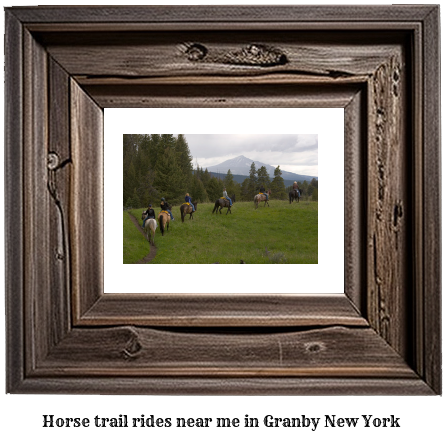 horse trail rides near me in Granby, New York